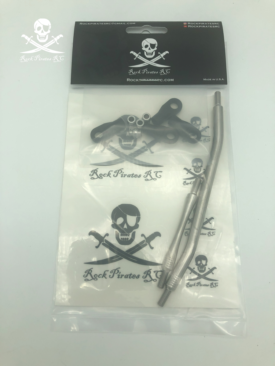 Drag Link and Tie Rod Set - Vanquish F-10 Axles – Rock Pirates