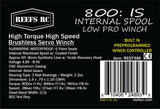 REEFS 800 IS Winch Servo